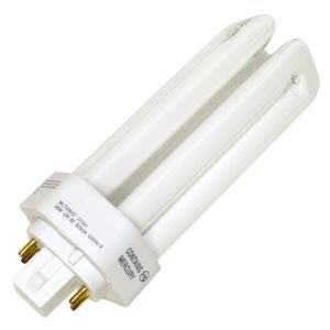 Eiko 49267 TT26/35 26 watt Triple-Tube Compact Fluorescent Lamp, 4-Pin (GX24q-3) base, 3500K, 1800 lumens, 10,000hr life