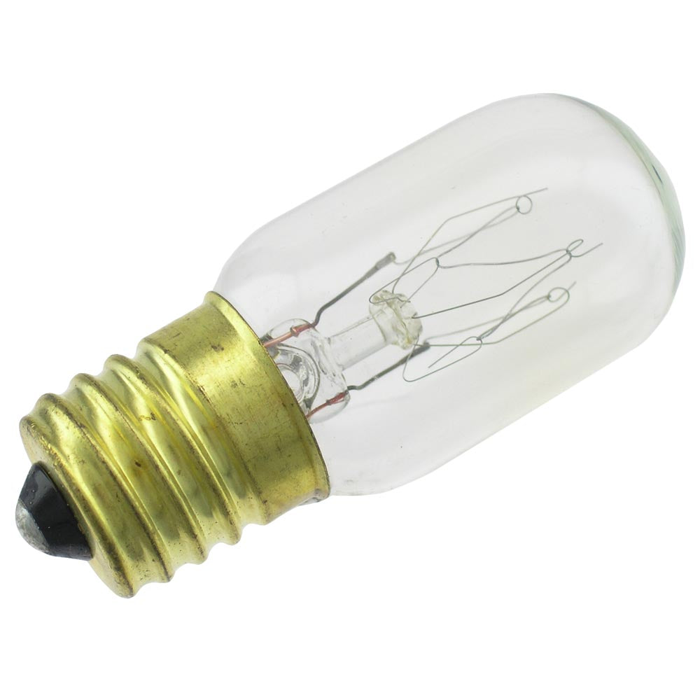 GE 11615 15T7N/120V 15w T7 Microwave/Appliance Bulb, 100 lumens, clear, 120 volt, Intermediate (E17) Base, Dimmable