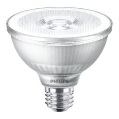 Philips 467860  12PAR30L/AMB/F40/840/DIM/ULW 12 watt PAR30 LED Long Neck Flood Lamp, Medium (E26) base, 40° beam angle, 4000K, 850 lumens, 25,000hr life, 120 volt. *Discontinued*