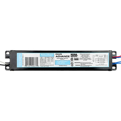 Advance ICN-3P32-N 120-277 volt Instant Start Ballast, operates (2 or 3) F32T8