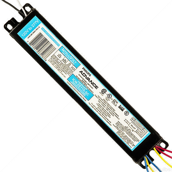 Advance ICN-2S28-N 120-277 volt Programmed Start Ballast, operates (2) F28T5