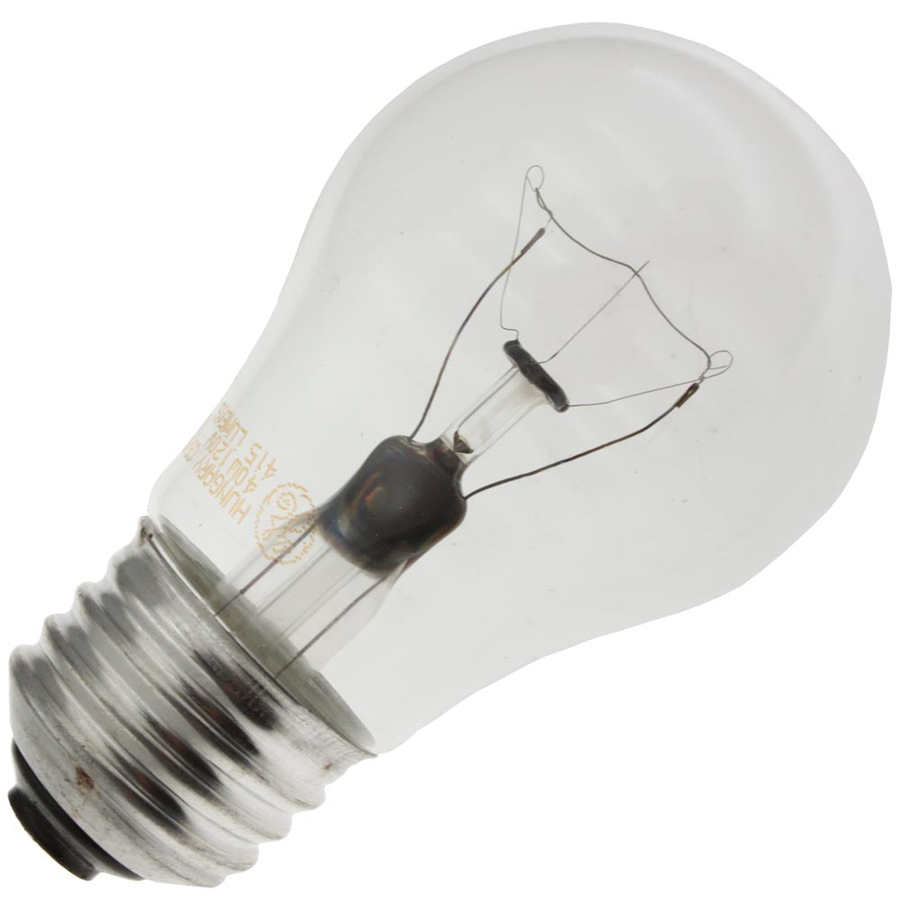 GE 13903GE 40A15 120V (OVEN) Incandescent, 40W, 120V, E26, 415 lumens, 1500 hrs