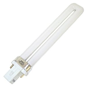 Eiko 49213 DT9/41 9 watt Single-Tube Compact Fluorescent Lamp, 2-Pin (G23) base, 4100K, 600 lumens, 10,000hr life. *Discontinued*