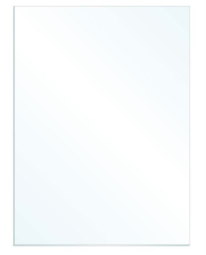 Crown LNP-ACW-47/8X53/8 Flat Smooth Acrylic White Lens, cut to 4-7/8in. x 5-3/8in., 0.080in. thickness