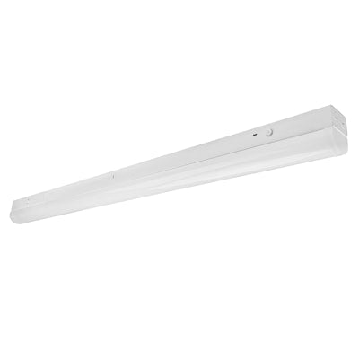 EnvisionLED LED-RST-8FT-3M100W-4CCT 70W/85W/100W Wattage Selectable LED 8' Linear Strip Light Fixture, 3000K/3500K/4000K/5000K Color Selectable, 13000 lumens, 50,000hr life, 120-277 Volt, 0-10V Dimming