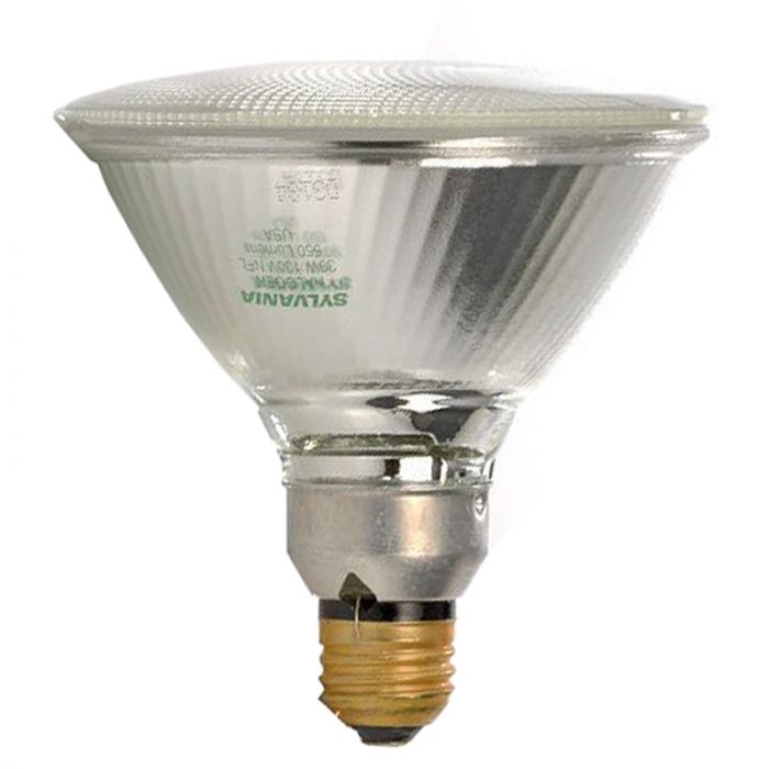 Sylvania 16742 70PAR38/HAL/S/SP10/120V 70 watt PAR38 Halogen Flood Lamp to replace 90PAR38, Medium (E26) base, 10° beam angle, 1305 lumens, 1,500hr life, 120 volt. *Discontinued*