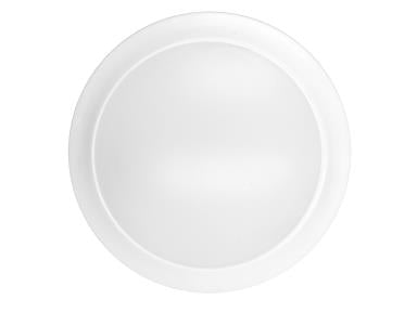 Maxlite 14099588 DL615827WH  15 watt LED Flush Mount Disc Light Ceiling Fixture, 6" diameter, White Acrylic lens, 2700K, 1275 lumens, 36,000hr life, 120 volt, Dimming, White Finish. Not for sale in California: Not Title 20 Compliant. *Discontinued*