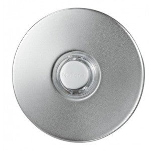 NuTone PB41LSN 2-1/2" Round Stucco Pushbutton, Satin Nickel Finish