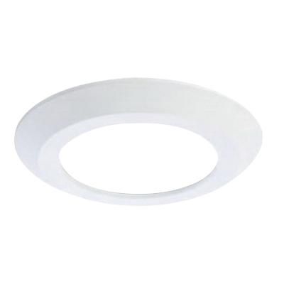 Halo SLD405930WHJB 4" LED Surface Mounted Downlight Fixture, 3000K, 120 volt, White Finish