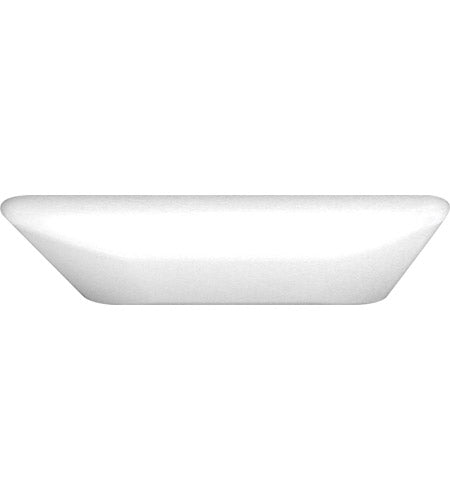 Maxim 87207WT 2-Light Low Profile Flush Mount Ceiling Fixture, 19.5" x 19.5" length, w/ 4-Pin T9 Circline Fluorescent lamps, 120 volt, White Finish