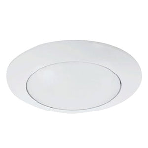 Elite RL670-1000L-DIMTR-120-30K-90-W-WH 5" or 6" Round 14 watt LED Surface Mount Downlight Retrofit Fixture, 3000K, 1000 lumens, 50,000hr life, 120 volt, White Trim, Dimming, Title 24