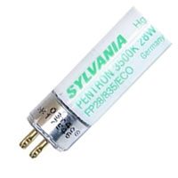 Sylvania 20901 FP28/835/ECO 28 watt T5 Linear Fluorescent Lamp, 48" length, Mini Bi-Pin (G5) base, 3500K, 2900 lumens, 20,000hr life