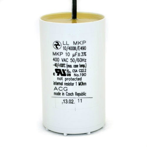 Venture ACG279 Dry Film Capacitor, 10 MFD, 400VAC for 175W MH