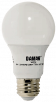 Damar 34076C 9 Watt A19 LED 120V, 5000K, E26 Base 10000hr Life ,4 pack