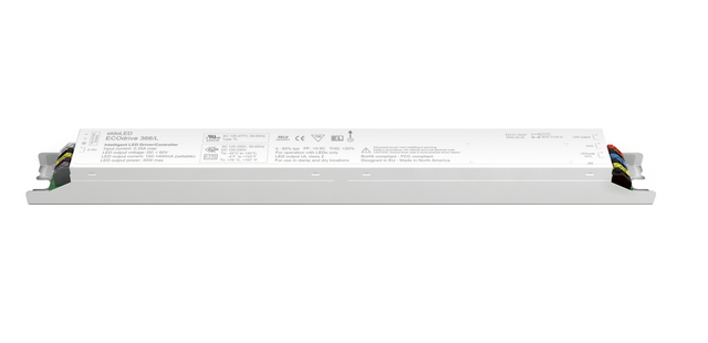 Eldoled ECOdrive 366/L 30W Constant Current 1400mA, 54V, 120-277V, 0-10V Dimming LED Driver