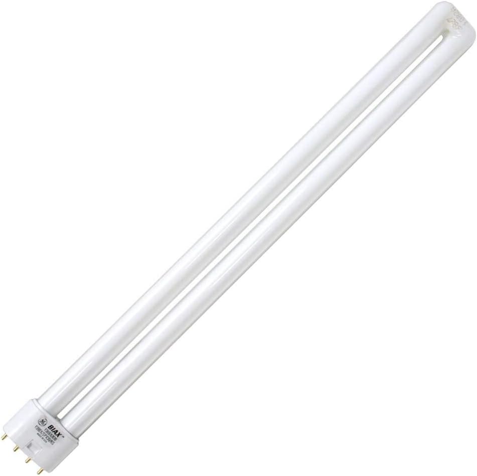 GE 16538 F39BX/SPX30/RS 39 watt Single-Tube Long Compact Fluorescent Lamp, 4-Pin (2G11) base, 3000K, 2850 lumens, 12,000hr life