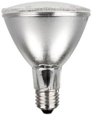 GE 96528  CMH39/PAR30L/SP10/4000K 39 watt PAR30 Long Neck Protected Pulse Start Ceramic Metal Halide Flood Lamp, Medium (E26) base, 10° beam angle, 2225 lumens, 10,000hr life. *Discontinued*