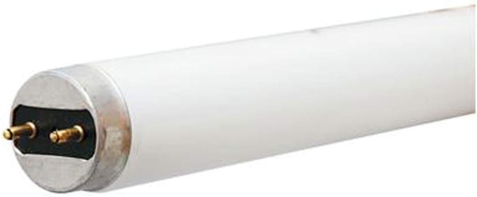 GE 10322 F32T8/XL/SPX41/HL/ECO 32 watt T8 Linear Fluorescent Lamp, 48" length, Medium Bi-Pin (G13) base, 4100K, 3100 lumens, 40,000hr life