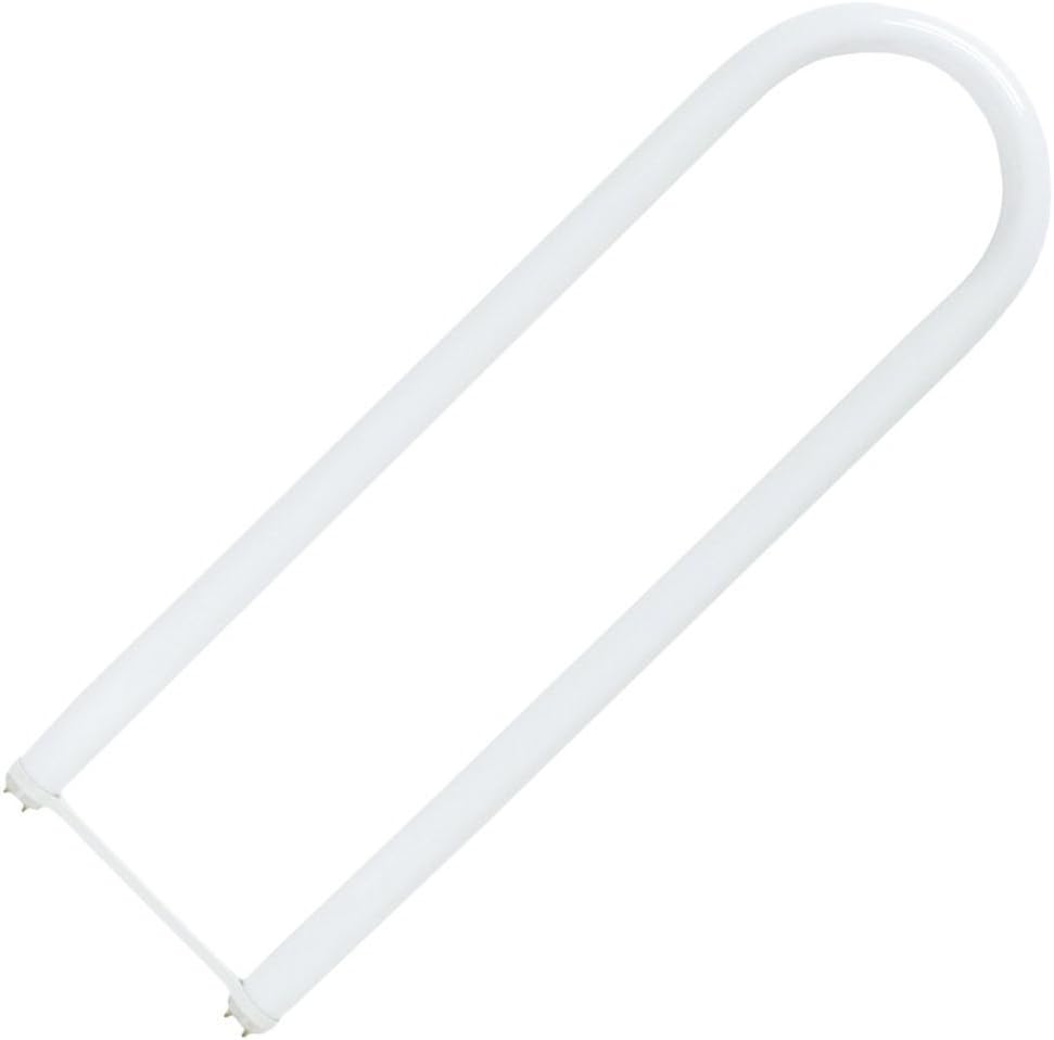 GE 68922 F32T8/SPX41/U/6 32 watt T8 U-Bend Fluorescent Lamp, 22.5" length, Medium Bi-Pin (G13) base, 4100K, 2800 lumens, 20,000hr life