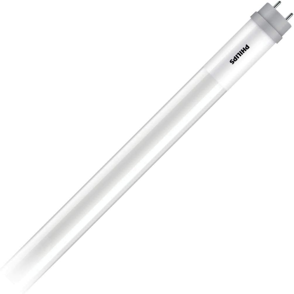 Philips 471763 LED-17T8PRO/48-4000/BB/G  17 watt T8 LED "InstantFit" Linear Glass Tube Lamp, 48" length, Medium Bi-Pin (G13) base, 4000K, 2100 lumens, 50,000hr life, 120-277 volt, Non-dimmable, Ballast Bypass. *Discontinued*