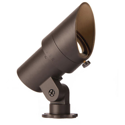 WAC 5111-27BBR 7 watt LED Bullet Floodlight, 2700K, 365 lumens, 70,000hr life, 12 Volt, Dimming, Bronze Finish