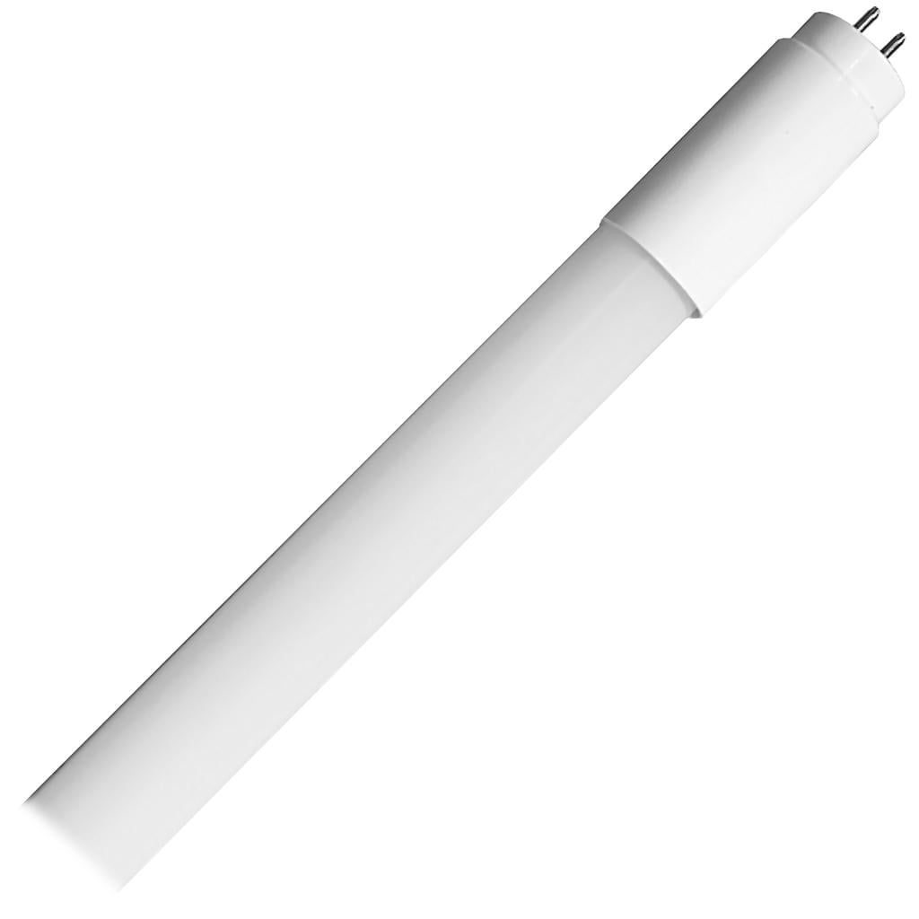 Eiko 10102 LED12WT8/48/840-G8DM  12 watt LED Glass Tube T8 Lamp, 48" length, Medium Bi-Pin (G13) base, 4000K, 1900 lumens, 50,000hr life, 120-277 volt, Dual Mode. *Discontinued*