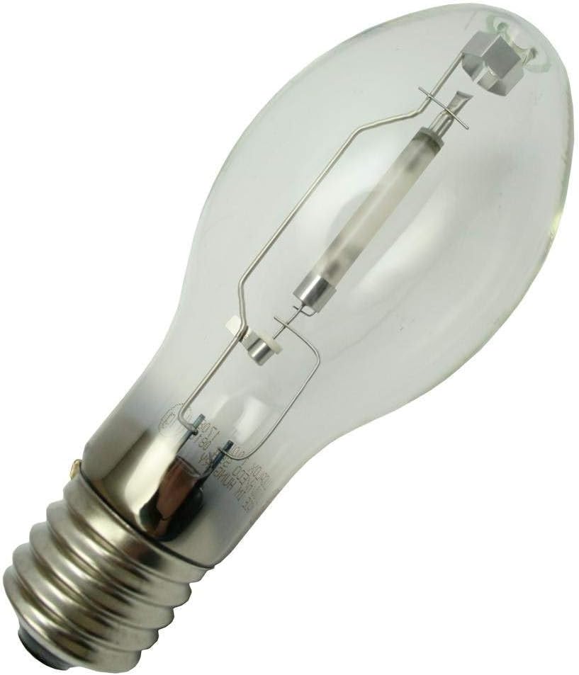 GE 85369 LU100 100 watt ED23.5 High Pressure Sodium Lamp, Mogul (E39) base, 2000K, 9500 lumens, 24,000hr life