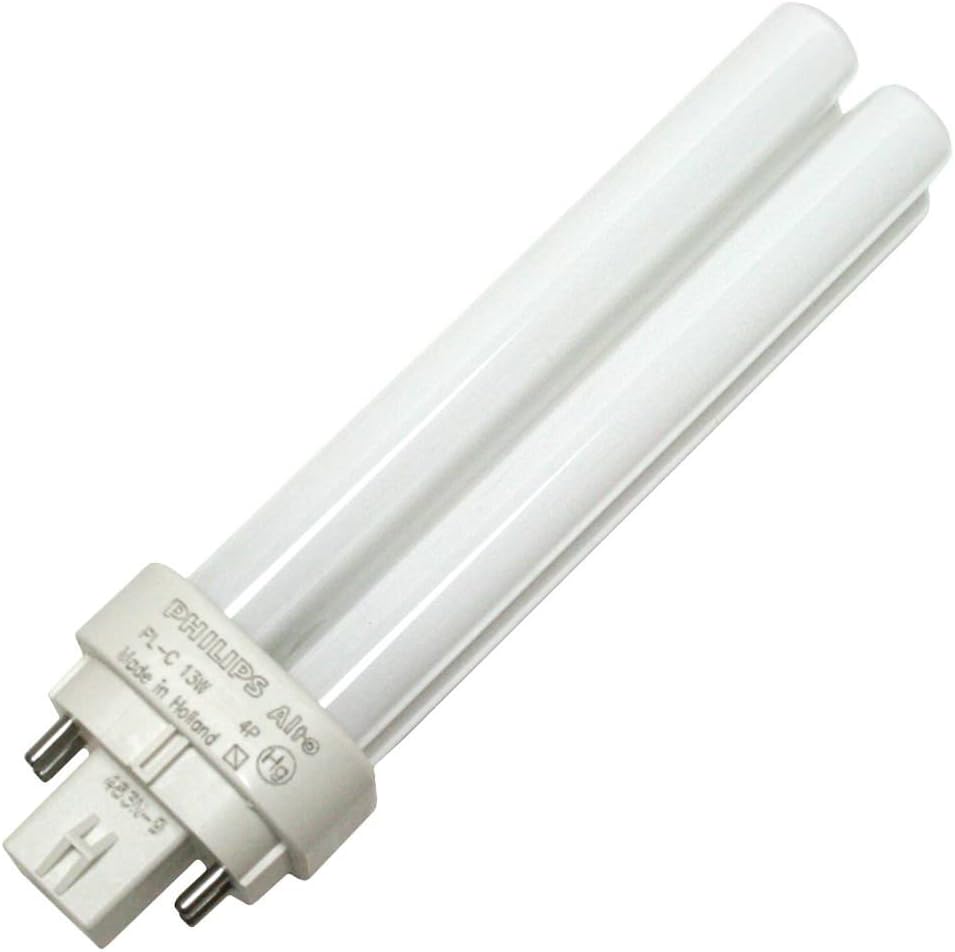 Philips 383257 PL-C13W/827/4P 13 watt Quad 4-pin Warm White Lamp