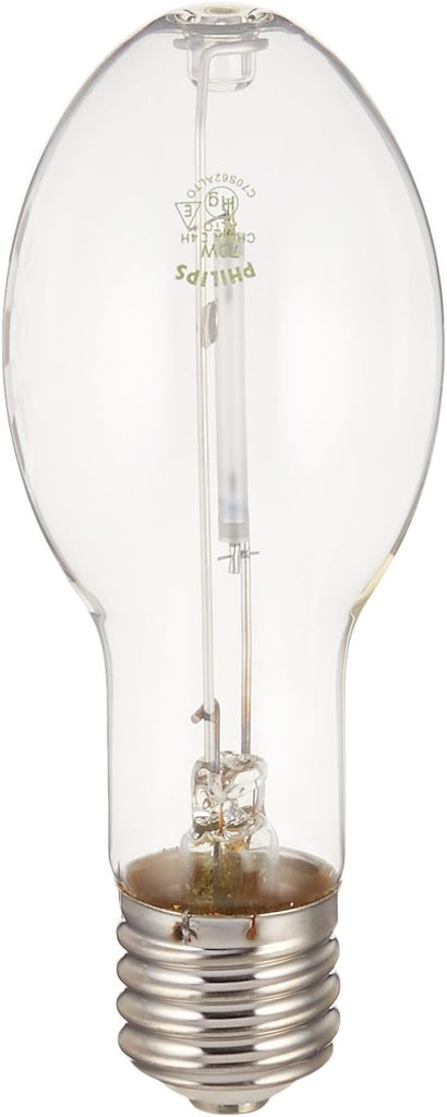 Philips 368696 C70S62 70 watt ED23.5 High Pressure Sodium Lamp, Mogul (E39) base, 6800 lumens, 24,000hr life. *Discontinued*