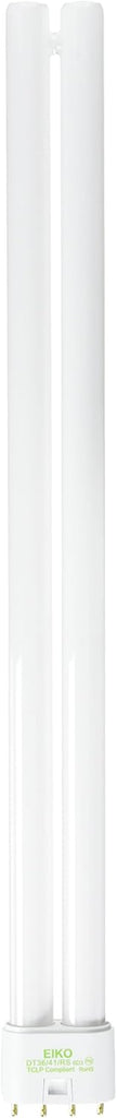 Eiko 49295 DT36/41/RS 36 watt Single-Tube Long Compact Fluorescent Lamp, 4-Pin (2G11) base, 4100K, 2900 lumens, 20,000hr life