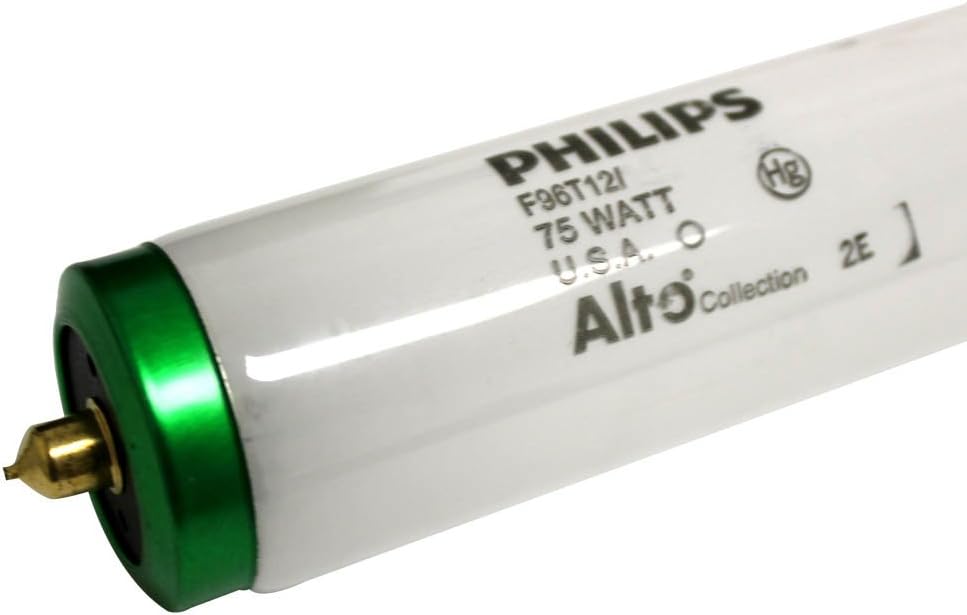 Philips 423871 F96T12/C50/SUPREME/ALTO Lamp 75 watt T12 Linear Fluorescent Lamp, 96" length, Single Pin (Fa8) base, 5000K, 5000 lumens, 12,000hr life. *Available for local delivery or pick up only*