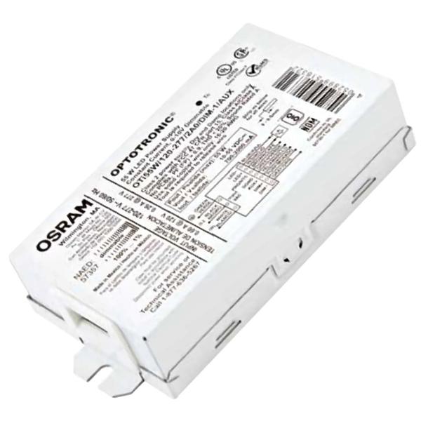 Sylvania 57348 OTI25W/120-277/1A2/DIM-1/J  120-277 volt J-Style LED Driver, 25W, 150-1250mA (Programmable), 8-55V Output, 0-10V Dimming