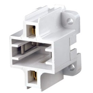 ADR D2713 Four Hole Vertical Mount 2-Pin (GX23/GX23-2) base CFL Socket, Cross to Leviton 26720-400