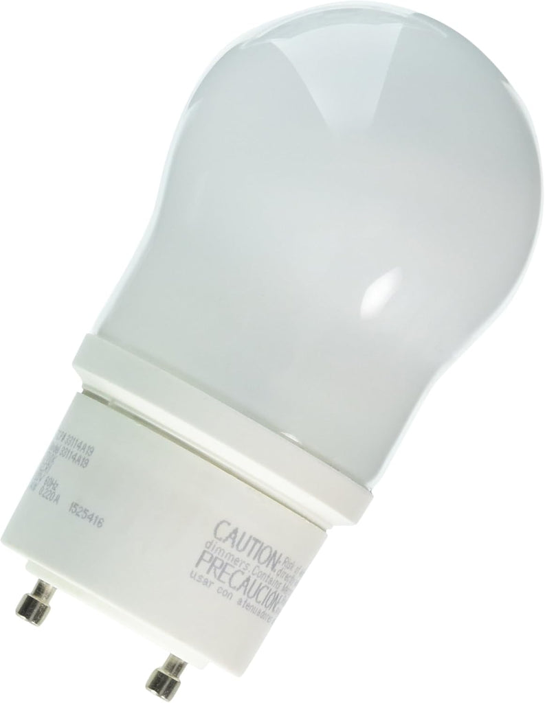 TCP 33114A19 14 watt A19 Compact Fluorescent Lamp, Bi-Pin (GU24) base, 2700K, 800 lumens, 8,000hr life, 120 volt. *Discontinued*