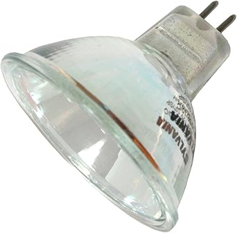 Sylvania 54305 Q20MR16/SP10/C(ESX) 20 watt MR16 Halogen Reflector Lamp, Bi-Pin (GU5.3) base, 10° beam angle, 2,000hr life, 12 volt. Priced as Each, sold in cases of 20 only.