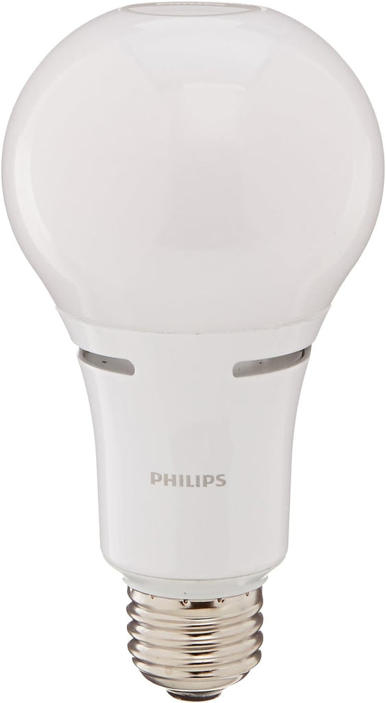 Philips 459115 18A21/LED/827-22/DIM/120V Lamp 18 watt A21 LED All Purpose Lamp, Medium (E26) base, 2200K-2700K,1600 lumens, 25,000hr life, 120 volt . Not for sale in California: Not Title 20 Compliant. *Discontinued*