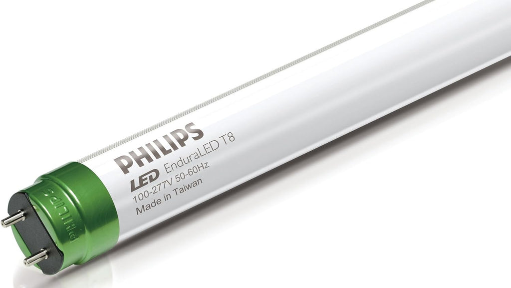 Philips 427203  22T8/EXT/48-4000K UNV 22 watt T8 LED Linear Tube Lamp, 48" length, Medium Bi-Pin (G13) base, 4000K, 2500 lumens, 50,000hr life, 120-277 volt. *Discontinued*