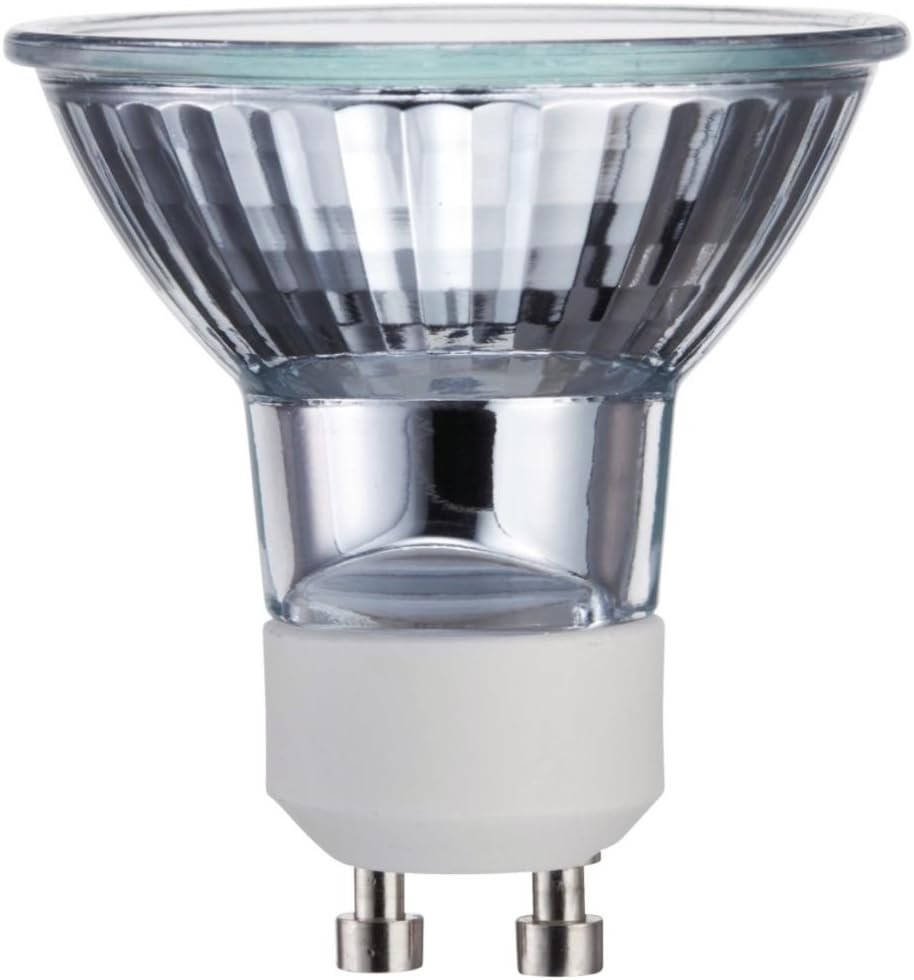 Philips 415737 BC35/TWISTLINE/GU10/FL25 35 watt MR16 Ceramic Halogen Reflector Lamp, Bi-Pin (GU10) base, 20° beam angle, 265 lumens, 2,000hr life, 120 volt. Not for sale in California: Not Title 20 Compliant. *Discontinued*