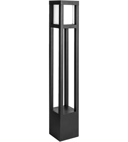 WAC FXB-6622-30BK 12.5 watt LED 30" Tower Series Bollard, 3000K, 520 lumens, 60,000hr life, 120 Volt, Dimming, Black Finish