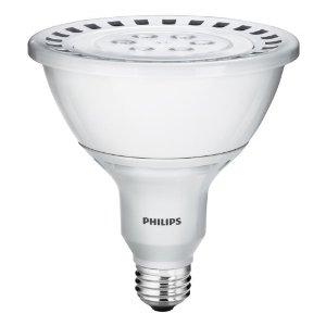 - Philips 420885 18PAR38/END/F36 2700 DIM 6/1 EnduraLED 18 watt PAR38 Flood Lamp, 120 Volt, Medium Base, 40,000 hr life, Dimmable... *Discontinued*