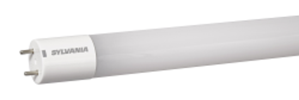 Sylvania 41276 LED12T8L48FGDIM841SUBG9 12 watt T8 LED 4' Linear Tube Lamp, Medium Bi-Pin (G13) Base, 4100K, 2100 lumens, 50,000hr life, 120-277 Volt, Dimming, Ballast Compatible