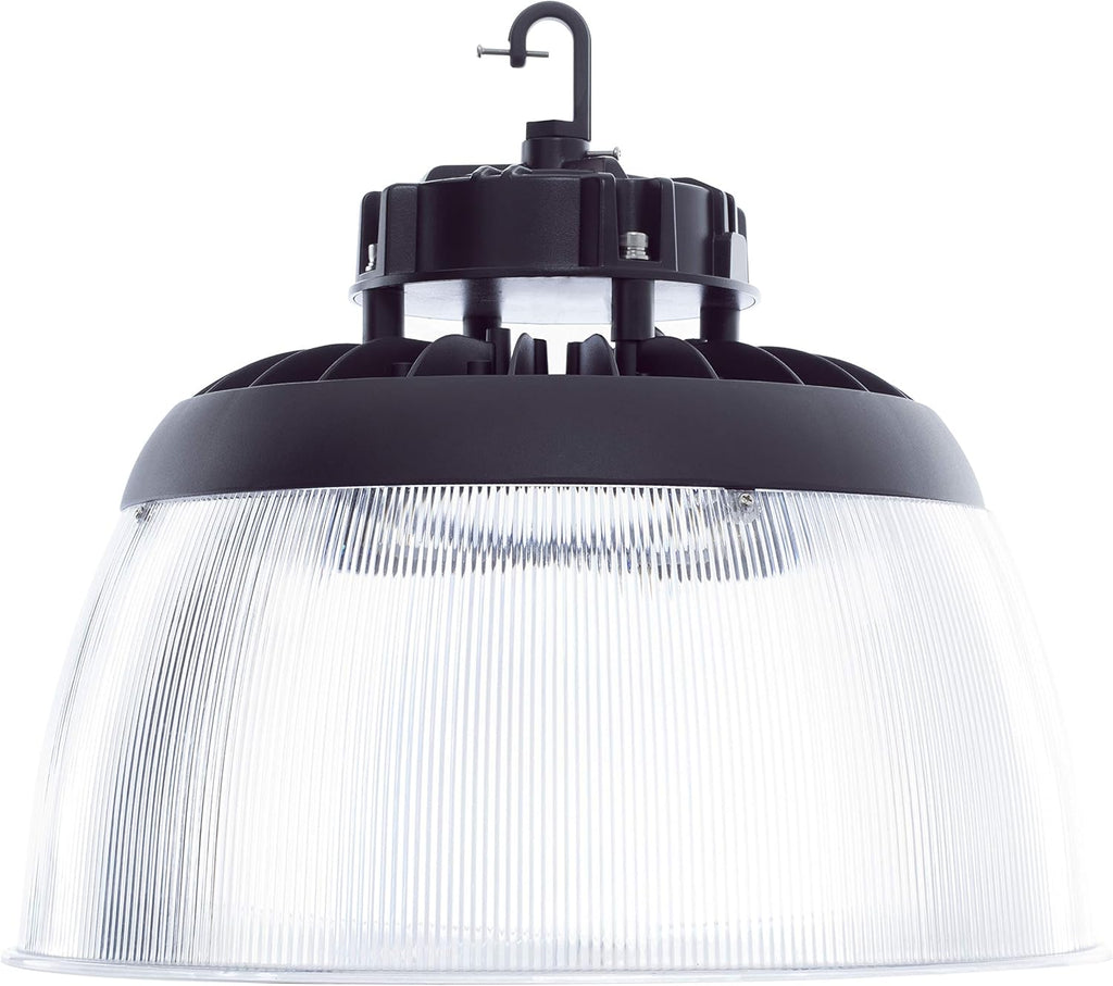 Westgate ULHB-150W-50K 150 watt LED High Bay Fixture, 13" x 8.46" tall, 5000K, 19500 lumens, 50,000hr life, 120-277 volt, 0-10V Dimming, Black Finish. *Discontinued*