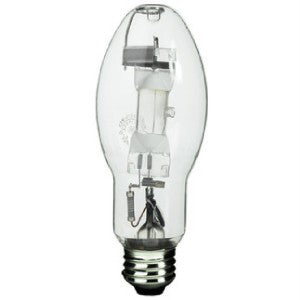 Plusrite 1012 MH100/ED28/U/4000K 100 watt ED28 Probe Start Metal Halide Lamp, Mogul (E39) base, 7500 lumens, 15,000hr life