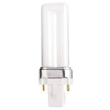 Sylvania 21278 CF5DS/841 5 watt Single-Tube Compact Fluorescent Lamp, 2-Pin (G23) base, 4100K, 230 lumens, 10,000hr life