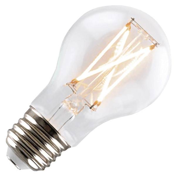 Green Creative 36747 9FA19DIM/927/RC 9 Watt, 60W EQ, 2700K, 120V, 92 CRI, Dimmable, Clear Filament A19 LED Lamp