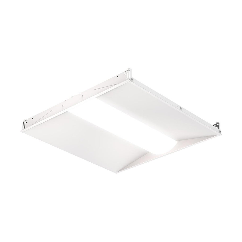 Columbia Lighting LCAT22-S-LSCS 21/25/35w LED 2x2 Contemporary Architectural Troffer, 35/40/50K Multi CCT, 2624-4124 lumens, 54,0000hr life, 120-277 volt, White Finish, 0-10v Dimmable