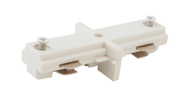 Elco EC808W Mini Connector Track Accessory, White Finish