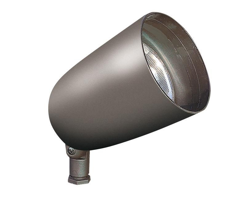 Hadco B4-A  Large Accent Bullet Floodlight Fixture, NPT/NPS Mount, 3000K, w/out 300W PAR38/R40 lamp, 120 volt, Black Finish