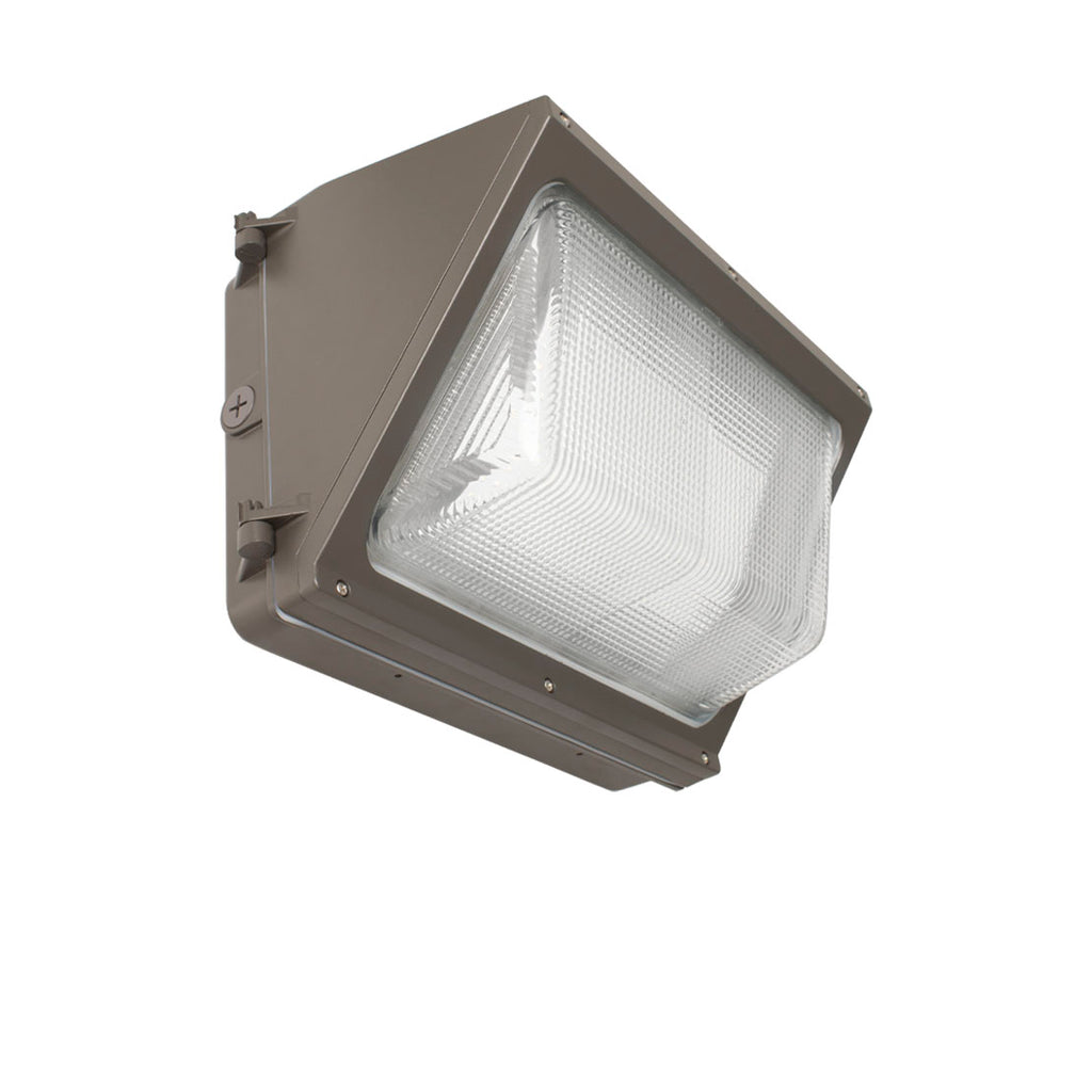 ATG Electronics WPDS60HU50 WP0060HU500000  60 watt LED Wallpack Fixture, Glass Refractor, 5000K, 6000 lumens, 53,000hr life, 120-277 volt, Bronze