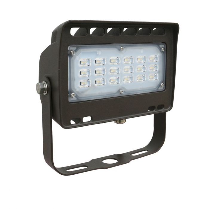 Westgate LF4-150WW-TR  150 watt LED Floodlight Fixture, Trunnion Mount, 3000K, 17000 lumens, 70,000hr life, 120-277 volt, Bronze